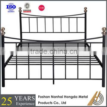 Bedroom Furniture-wrought Iron King Size Bed photo-5