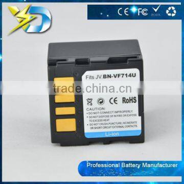 Decoded li-ion battery BN-VF714U VF714U for JVC camcorder with high quality