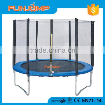 FUNJUMP 10FT Commercial Large Cheap Trampoline with enclosure for kids