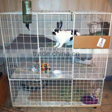 Welded wire mesh Rabbit Cage/Pet cage