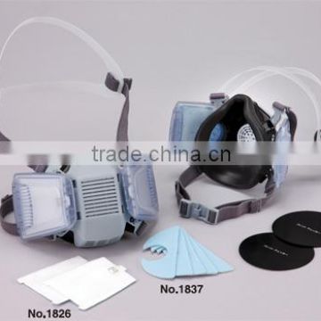 Adjustable pesticide chemical protective mask for farming equipment