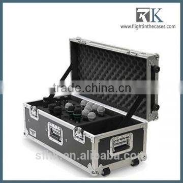 Aluminum flight case hardware in tool case microphone stand flight case