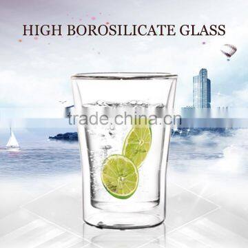 china supplier 2016 borosil double wall cooling mug for 300ml