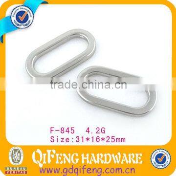 hot sell fashion bag side metal o ring for leather,bag accessories,qifeng,f-845-25mm