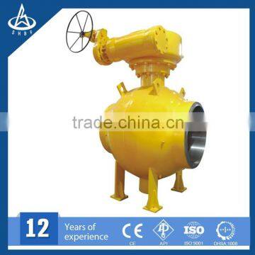 API 6D Trunnion Ball Valve,Natural Gas Pipeline ball valve