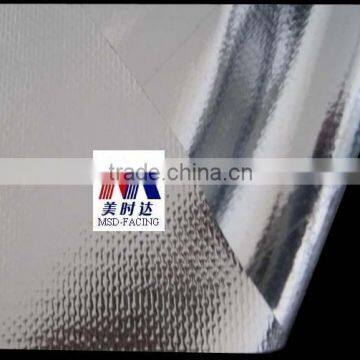 Aluminum Film laminate fiberglass insulation price for new roofing materials