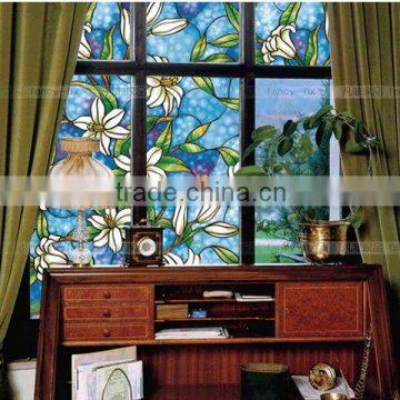 Fancy fix vinyl stained glass window film