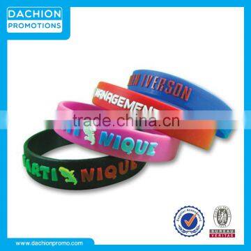 Custom Embossed Wristbands