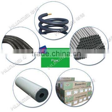 huameiflex Rubber pipe insulation for air conditioners pipe insulation rubber foam