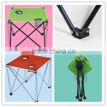 folding camping table with cooler bag