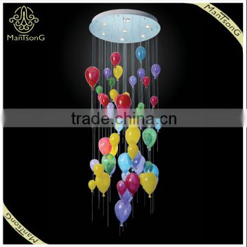 Colorful Balloon Big Project Hanging Light GU10 Light Source, Hanging Light for Rooms