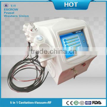 Amazing price!!! Hottest 5 in 1 ultrasonic cavitation fda approved