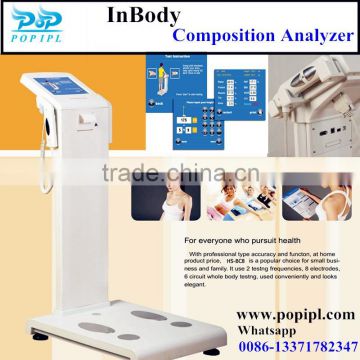 BCA-2A inbody body compositon analyzer china POPIPL producers hot sale in Russia market