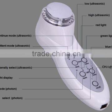 Skin Expert Galvanic Ionic Ultrasound Photon Facial Massager photo-2