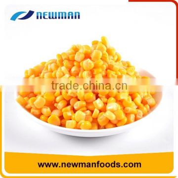 Non GMO Canned sweet corn kernel in water / in brine non GMO 820g