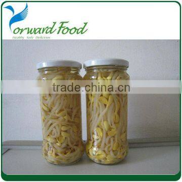 340g HOT CHEAP mung canned bean sprouts supply factory