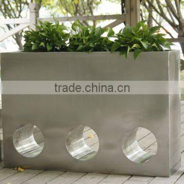Bonsai Plants Container Stainless Steel Flower Container and Flowers Pots