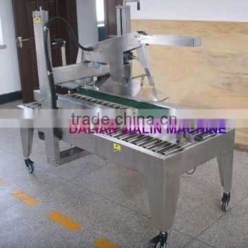 Semi-Automatic Flaps Folding And Side Belts Driven Sealer