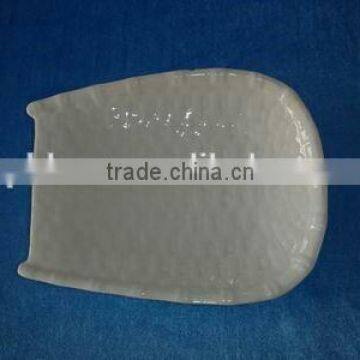 Oval White Dinner Plate,white Porcelain Dinner Square Plates,white Wavy Dinner Plates photo-2