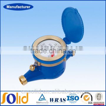 ISO4064 Class B Horizontal Multi Jet Garden Hose Portable Water Meter Parts