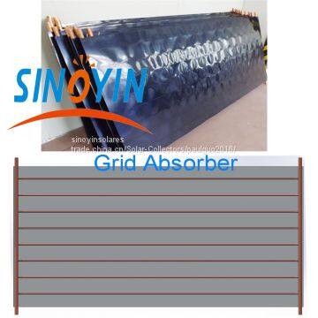 Solar Keymark Solar Panel Heating Collector of Black Frame,grid Absorber photo-3