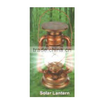 brass solar lantern