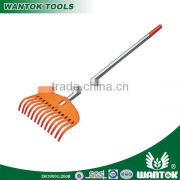 R111AL Leaf Rake with Telescopic handle