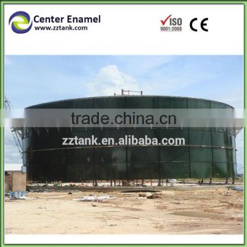 low project cost glass fused to steel bolted tank used as chemical storage equipment