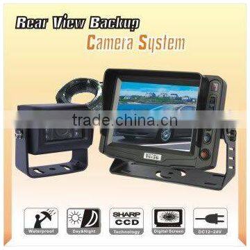 5inch Vehicle night vision car camera system