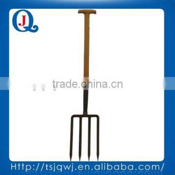 farming and gardening forks 115gd with wooden handle, fiber glass handle or steel handle