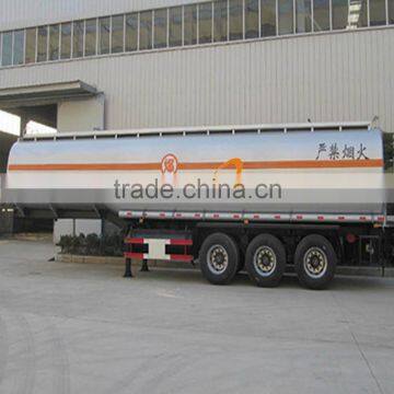 Stainless Steel 3 Axles Oil Tanker Semi Trailer photo-3