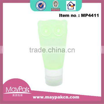 foldable silicone bottle for skin crae products filling MP4411