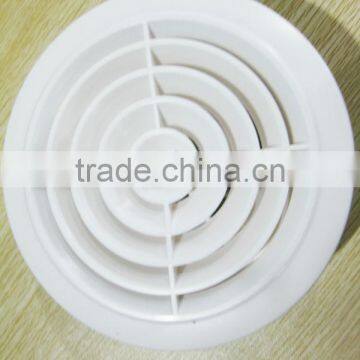 ABS Round Ceiling Adjustable Diffuser With Connector photo-4