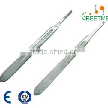 surgical scalpel handle for different size blade