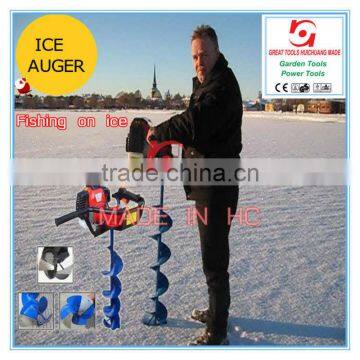 2013 Pride Made Gasoline Portable Ice Digger auger