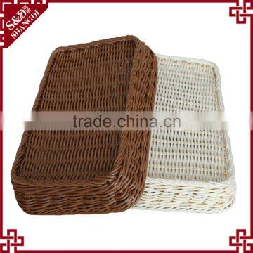Wholesales Beautiful Handmade PE Rattan Bath Basket for Storage Hotel Bath Gift Set photo-5