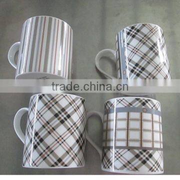 Stock 4 Pattern Mix Ceramic Mug Cup