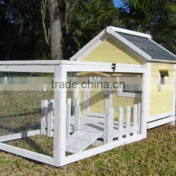 Color Painting Wooden Chicken Cage