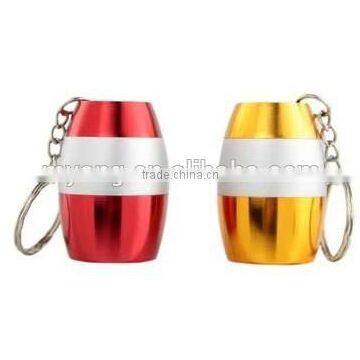 Travel 6 LED Mini Aluminium Material Key Ring Torch/flashlight photo-2