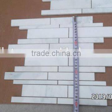 Carrara White Marble Mosaic Tile for Kitchen photo-4