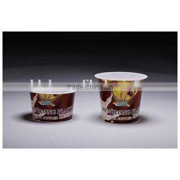 Different size IML pp plastic yogurt cup