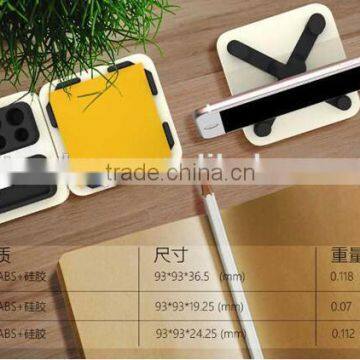 Creative Desktop Storage Three-piece Simple Desk Tool Case Memo Paper Box/phone Dock/pencil Vase photo-6