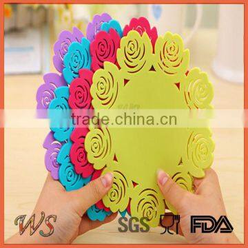 WS- IS066 Silicone Cup Coaster Set photo-3