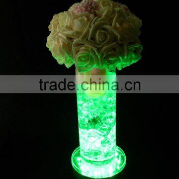 Wedding decoration materials rechargeable led lights for flower vase