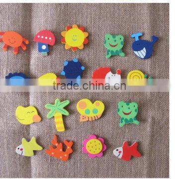 Wooden Animal Fridge Magnets photo-2