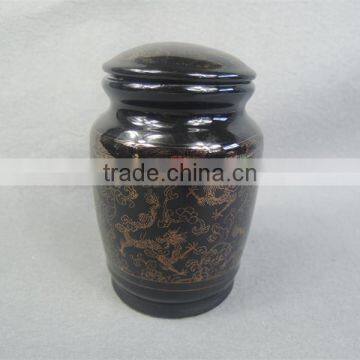 Chinese wholesale funeral keepsake ceramic urns funeral