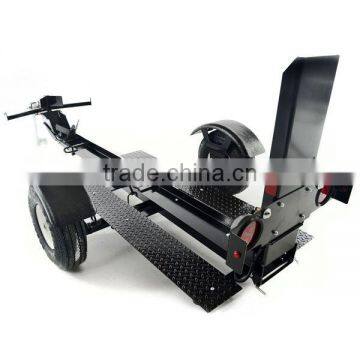 Single-Rail Folding Enclosed Motorcycle Pull Behind Utility Cargo Trailer photo-6