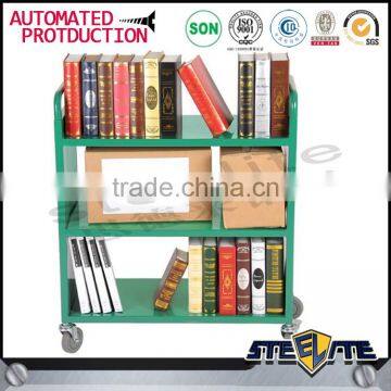 Library Equipment Furniture Double Side Metal Display Ladder photo-4