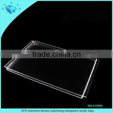 2015 Shenzhen Supply Clear Acrylic Cake Display Trays photo-2