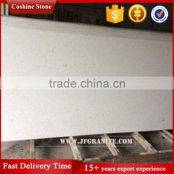 Jianfa Carrara White Quartz Stone Kitchen Countertop photo-5